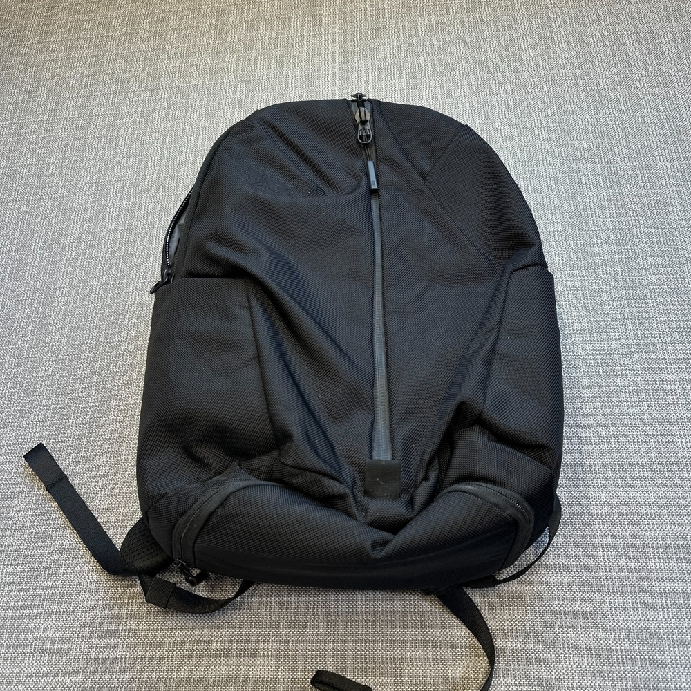 Aer Fit Pack 3 Backpack Black Laptop Sleeve Shoe Compartment AE11012